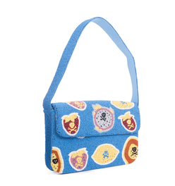 Fruit of the Poisonous Tree Beaded Shoulder Bag