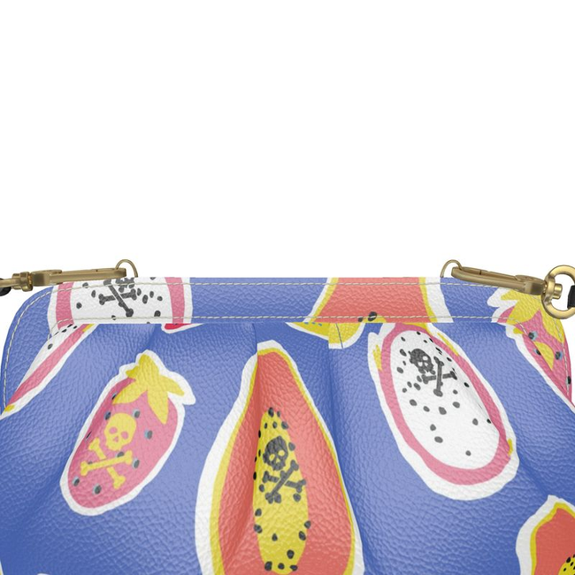 Fruit of the Poisonous Tree Pleated Soft Frame Bag-gallery-32171566891074