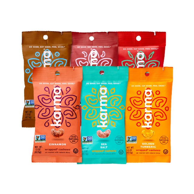Cashew Variety Pack | 6 Snack Packs-gallery-40785220305183