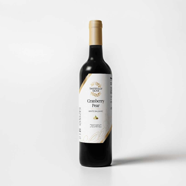 Cranberry Pear White Balsamic Vinegar-gallery-0
