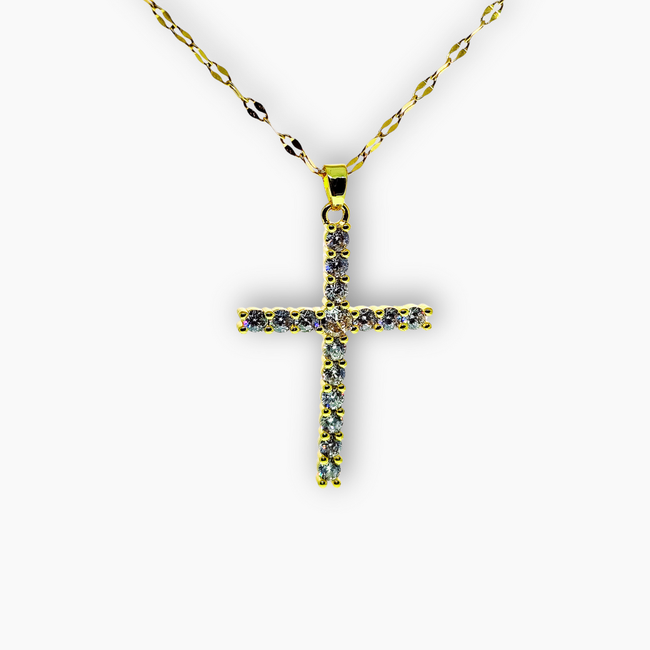 Radiant Faith Cross Pendant-gallery-42474173464826