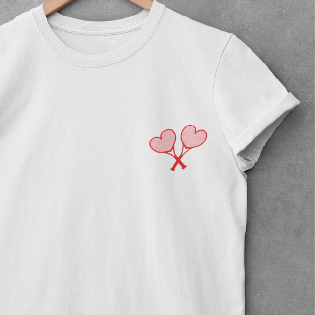 Love All Tennis Women's Heart Logo T-Shirt-gallery-35648266076241