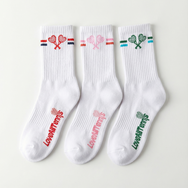 Love All Tennis Sock Bundle-gallery-67867424391249