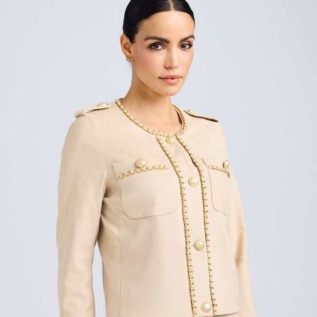 Fiorella Vegan Suede Jacket-gallery-43100520448250