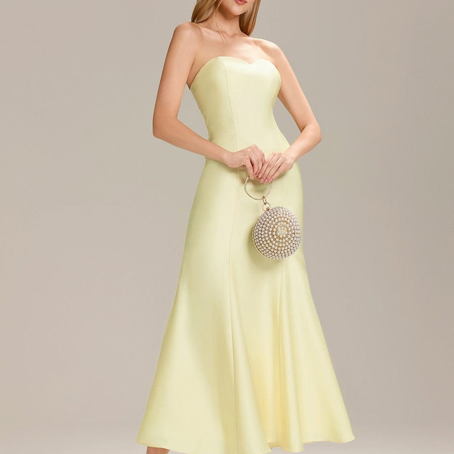 Knit Sleeveless Mermaid Wedding Guest Dress-gallery-33683939229770