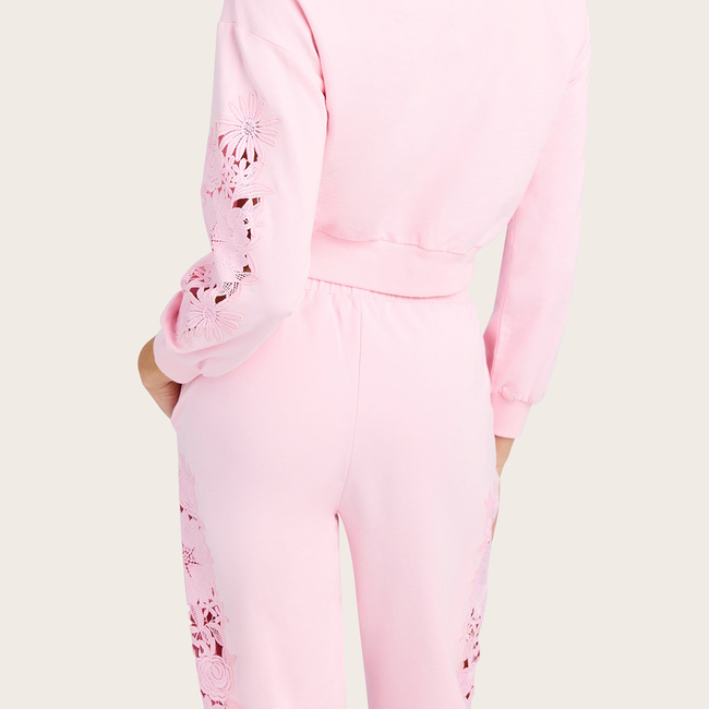 Arabella Lace Combo Sweatshirt-gallery-43548600500474