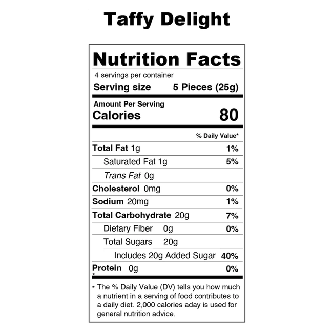 Taffy Delights Freeze Dried Candy-gallery-37327630270670