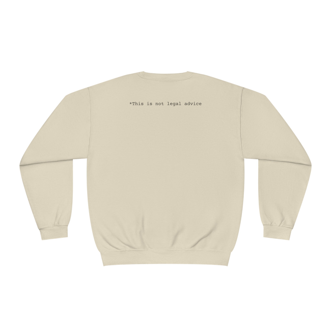 Your honor that's crazy Unisex NuBlend® Crewneck Sweatshirt-gallery-31942316228674