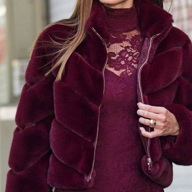 Brianna Faux Fur Jacket-gallery-45067897143546