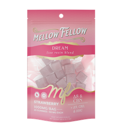 Dream Blend - Live Resin M-Fusions Edibles - Strawberry 1000mg