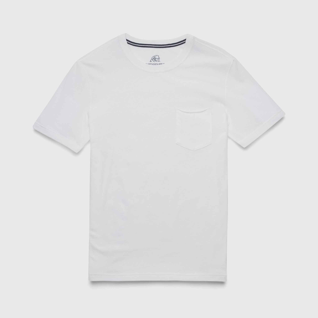 Nick Slub Pocket Tee - White-gallery-42547986039042