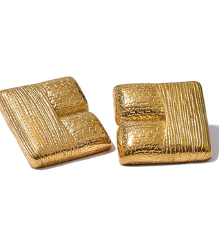 Retro Square Earrings