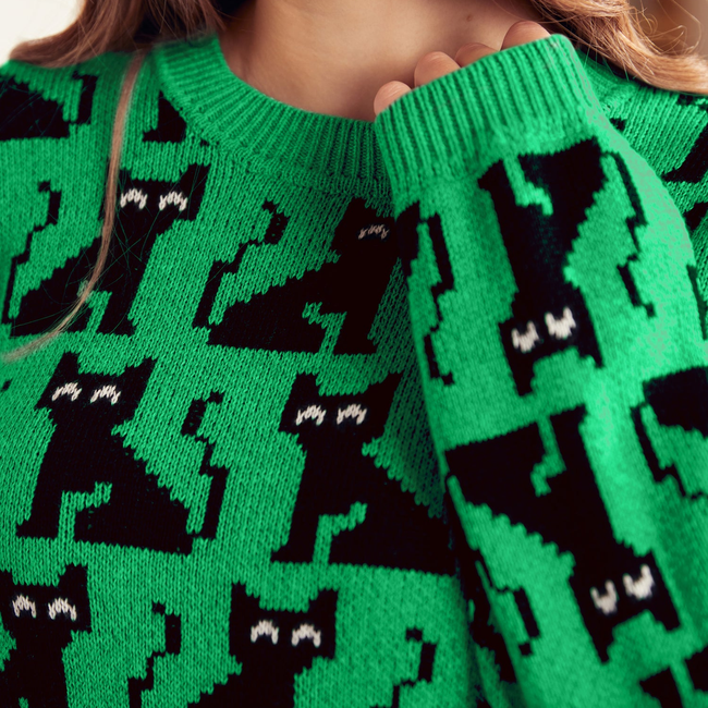 Notes of Nostalgia Crewneck Pullover-gallery-37907287670955