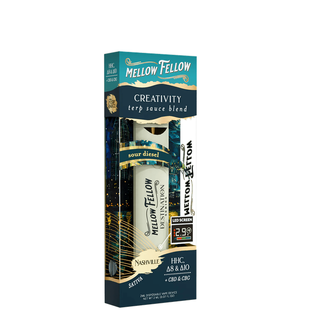 Creativity Blend - Terp Sauce 2ml Disposable Vape - Sour Diesel (Sativa)-gallery-37327636693198