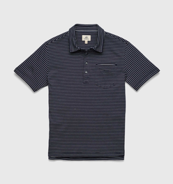 Michael Stripe Polo - Navy Stripe