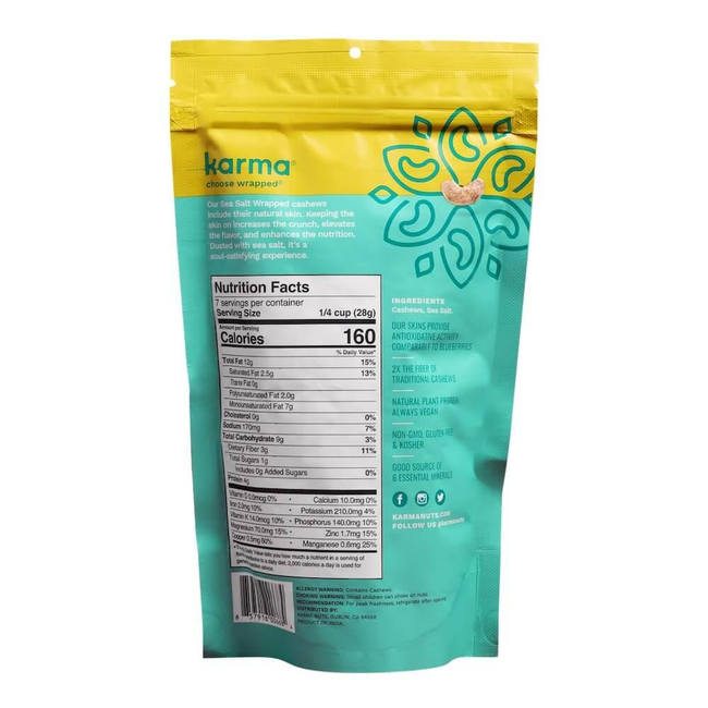 Sea Salt Wrapped® Cashews-gallery-40784641589535