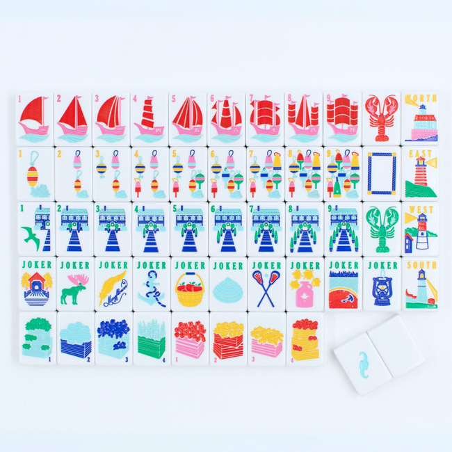 THE NEW ENGLAND SERIES | Mahjong with Nautical Flair-gallery-50980845224247