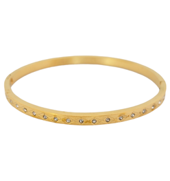 Crystal Diamond Bangle