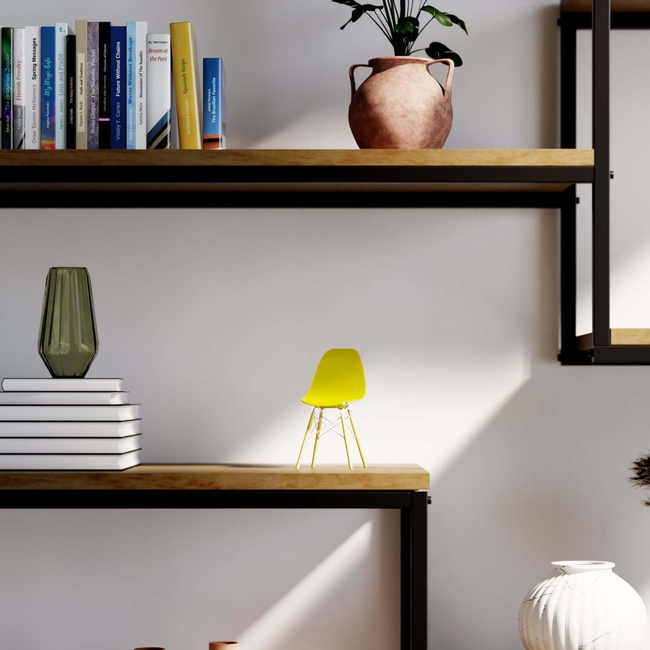 Clear Yellow MicroShell Chair™-gallery-47786856349982