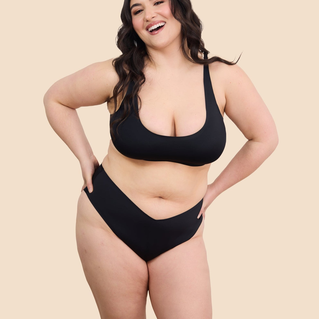 Mystic Scoop Neck Bikini Top-gallery-43547700527272