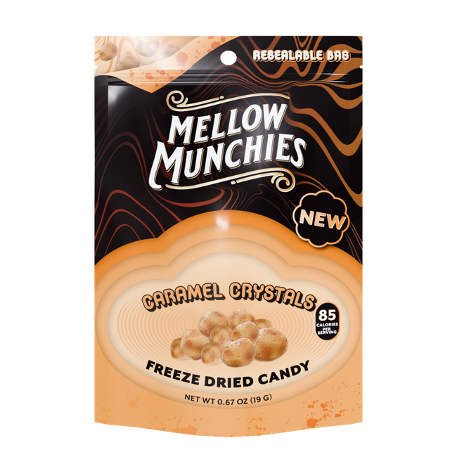 Caramel Crystals Freeze Dried Candy - Snack Size-gallery-36767725551822
