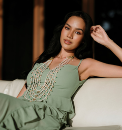 Verdant Panchjanya Necklace