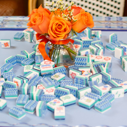 MAHJONG MAT | Prism | 33" x 33"-gallery-51307936710967