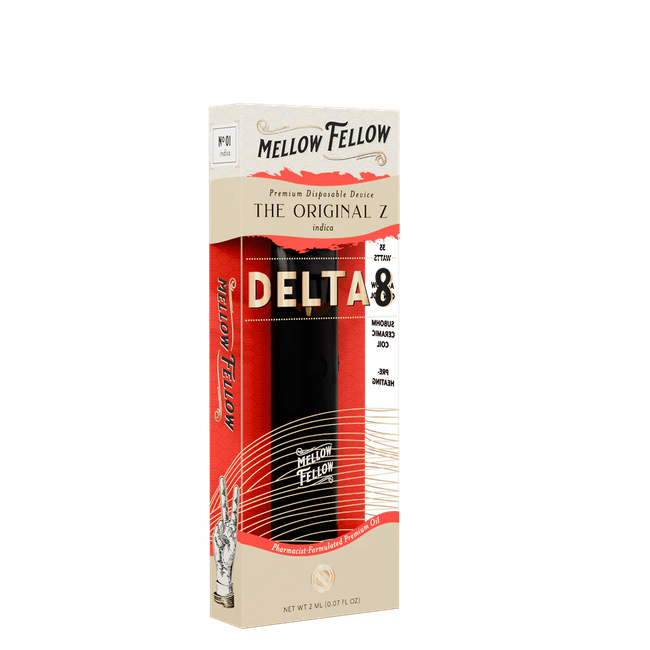 Delta 8 Premium 2ML Disposable Vape - The Original Z (Indica)-gallery-37327680929998