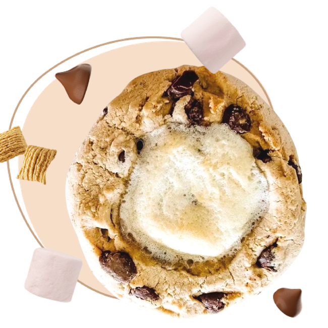 The Straight Fire Cookie - Chocolate, Graham Crackers, and Roasted Marshmallow-gallery-42732192989479