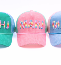 MAHJONG HAT | Corduroy Trucker | MAHJ