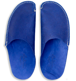 Blue CP Slippers Minimalist