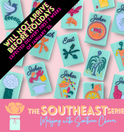 (BACKORDER) THE SOUTHEAST SERIES | Mahjong with Southern Charm