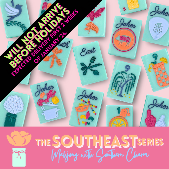 (BACKORDER) THE SOUTHEAST SERIES | Mahjong with Southern Charm-gallery-51701933375799