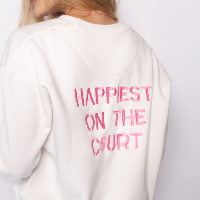 Happiest On The Court™ Tennis Sweatshirt-gallery-35118718845088