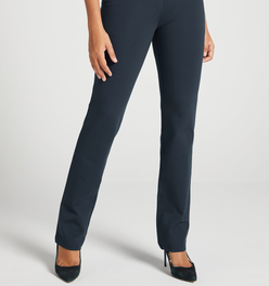 7-Pocket Dress Pant Yoga Pant | Straight (Navy)