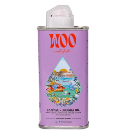 Santal + Jojoba Oil, 100% Organic