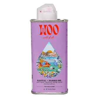 Santal + Jojoba Oil, 100% Organic