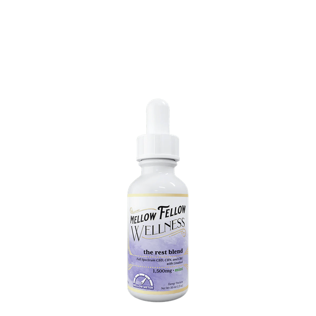 The Rest Blend CBD Tincture - 1500mg - Mint-gallery-37327691612366