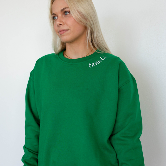 Tennis patches sweatshirt-gallery-38935960158368