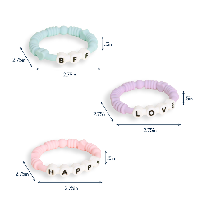 Bitzy Bands™ Teether Set-gallery-41086454235307