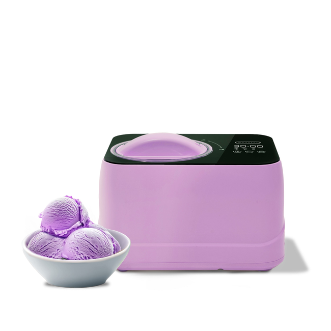Whynter 0.8 Quart Compact Automatic Ice Cream Maker with Stainless Steel Bowl, Lilac Haze ICM-080-LH-gallery-45332164083960