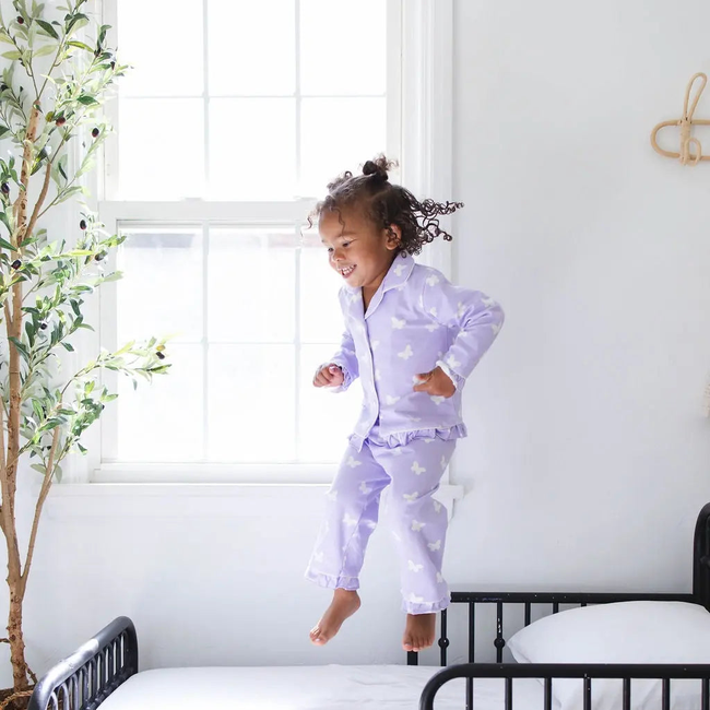 Lilac Flutter Blanket + Lilac Flutter Pajamas Bundle-gallery-46604604604649