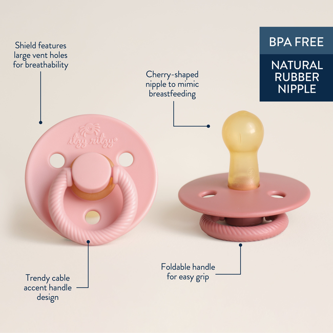 Itzy Soother™ Natural Rubber Pacifier - 0-6M-gallery-39758769651883