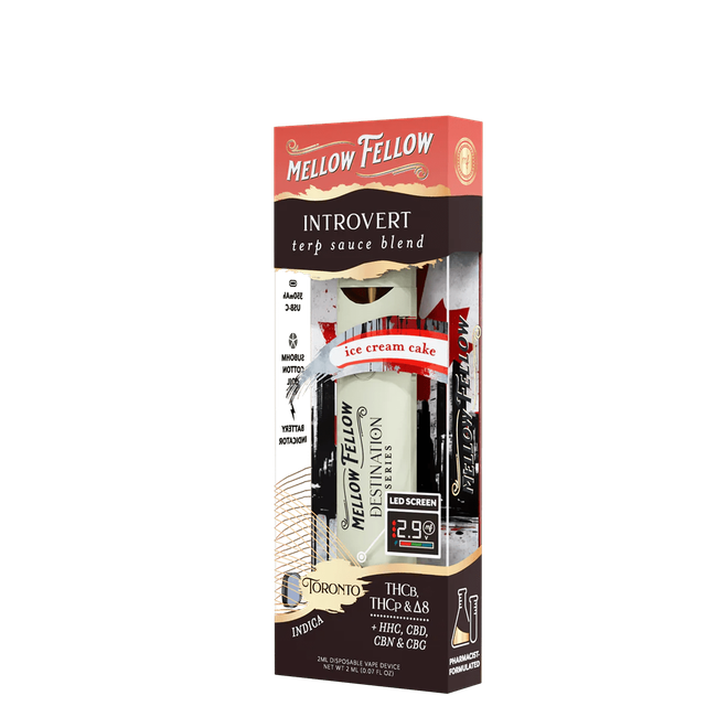 Introvert Blend - Terp Sauce 2ml Disposable Vape - Ice Cream Cake (Indica)-gallery-37327636922574