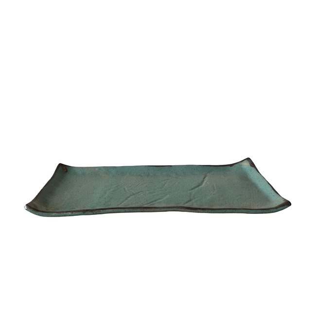 Large Rectangular Tray in Echeveria Teal-gallery-39774131028157