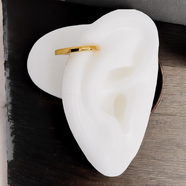 Sleek Flat Ear Cuff-gallery-42503429062906