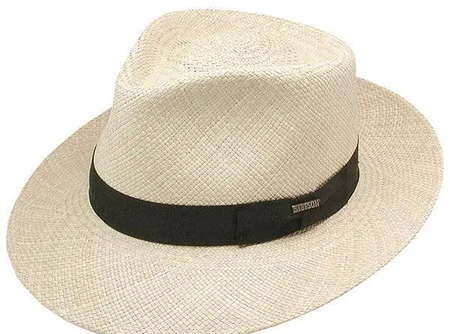 Stetson Retro - Panama Straw Fedora Hat