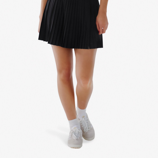 Double Down Skort - Black-gallery-47008676085953