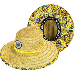 Peter Grimm Sublime Paddle Out Lifeguard - Rye Straw Lifeguard Hat