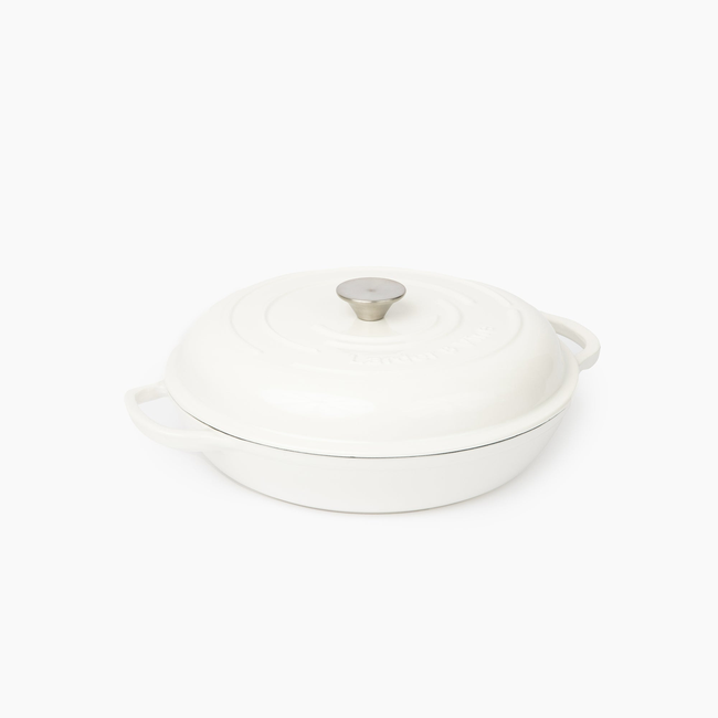 Enameled Cast Iron Round Braiser | 3.6QT/3.4L-gallery-53351575454068